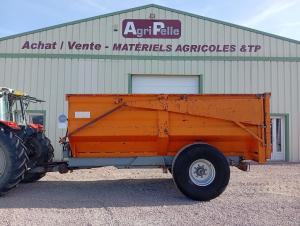- Remorque 10T samat 92 avec r&eacute;hausse ensilage&nbsp;
- Pneus : 52x21.0R22
- Usure pneu : 10%
- Porte automatique&nbsp;

