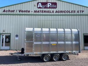 Hauteur utile&nbsp;: 182m

Longueur totale&nbsp;: 576cm

Largeur totale&nbsp;: 203cm

Pneus&nbsp;: 195/60R12C

Type de remorque&nbsp;: b&eacute;taill&egrave;re

Equipements&nbsp;: 


	Pont easyload et plancher mouton en aluminium
	Plancher en aluminium
	Suspension &agrave; lame de ressort 
	Ch&acirc;ssis acier galvanis&eacute; haute r&eacute;sistance
	Toit isolant r&eacute;fl&eacute;chissant la chaleur
	Pont et barri&egrave;re arri&egrave;re en aluminium 
	Porte de visite avant en deux parties
	T&ecirc;te d&rsquo;attelage verrouillable
	Roue de secours et support
	Volets d&rsquo;a&eacute;ration lat&eacute;raux refermable 
	Roue jockey renforc&eacute;e 


Prix sans options suppl&eacute;mentaires&nbsp;: 15941&euro; TTC - 13284&euro; HT

Cout d&rsquo;un financement sur 60 mois&nbsp;: 305.53/mois
